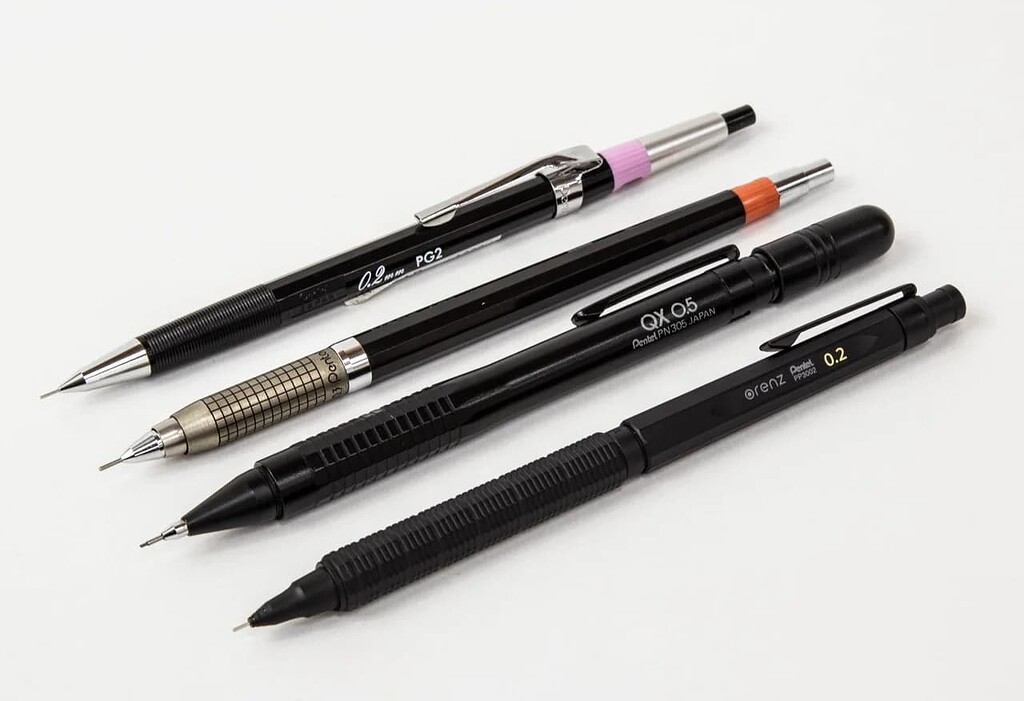 Homage to the Pentel orenznero - Pentel - Knockology - Mechanical