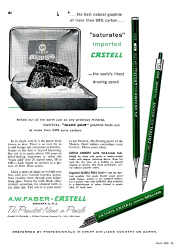 PA 1958-03 - A.W. Faber-Castell Locktite 9800 with Tell-A-Grade Indicator