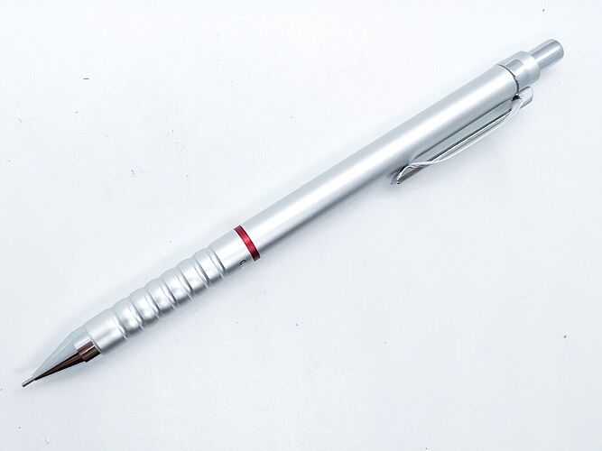Tikky automatic LS - Silver w Red Ring 02