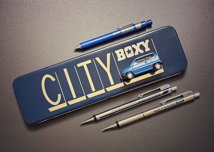 Honda City Turbo (Blue) x BOXY City Turbo 01