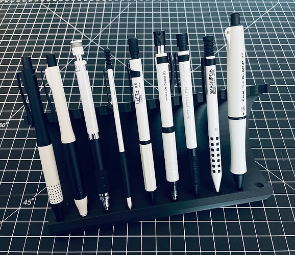 B&WPencils