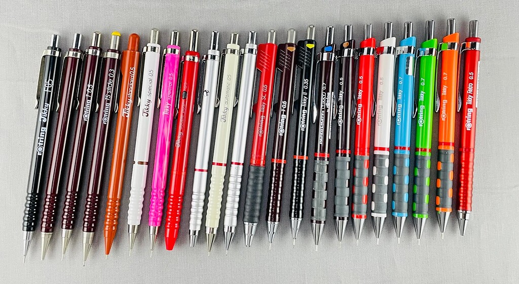 The rOtring Tikky - Discussion by Brand - Knockology - Mechanical