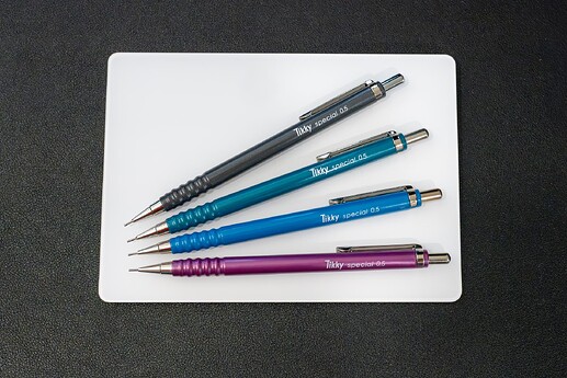 Tikky special - pearlescent + mica grey colorways