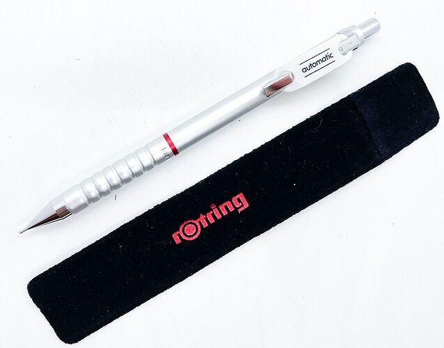 Tikky automatic LS - Silver w Red Ring 01