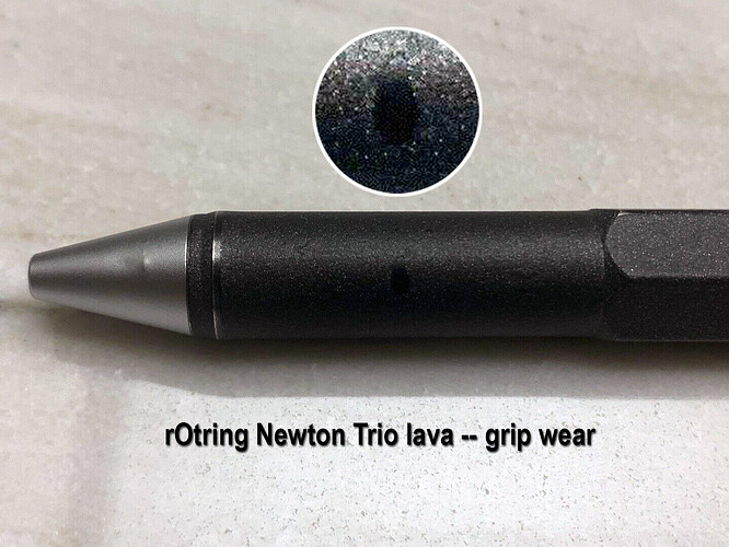 rOtring-Newton-Lava-Trio-grip-wear