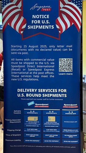 SingPost Shipping to USA-1