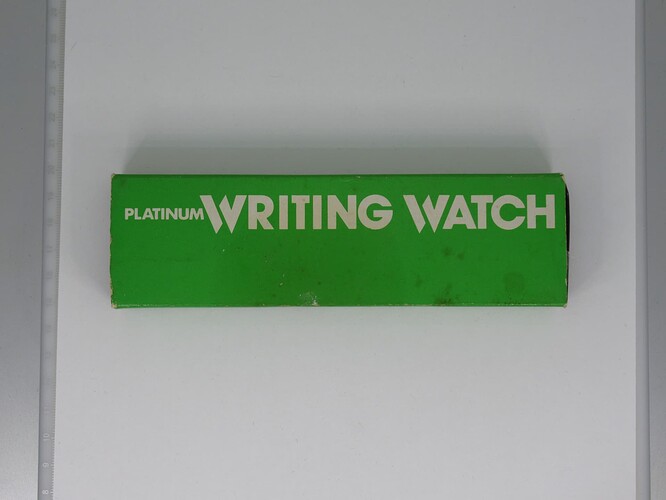Platinum Writing Watch 01