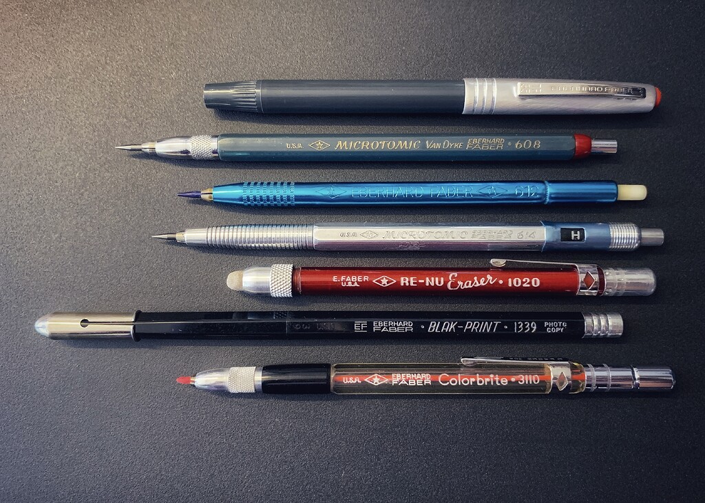筆記具 EBERHARD FABER VAN DYKE 651 Some of the best pencils not only in the US: Vintage German