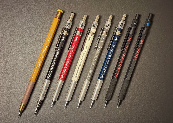 Koh-I-Noor 5617, 5614, 563x, 564x