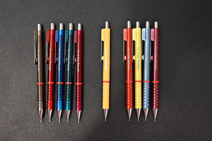 Tikky II pencils