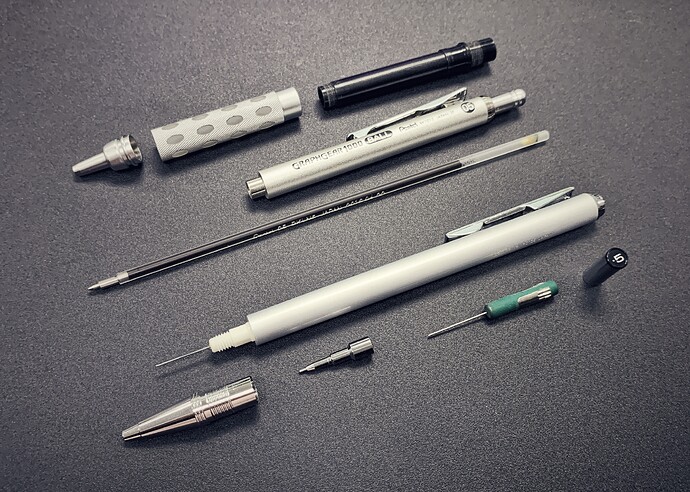 Pentel ROLLY and the GraphGear connection - Discussion by Brand -  Knockology - Mechanical Pencil Forum