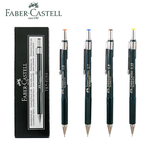Faber-Castell-Mechanical-Pencil-TK-FINE-9715-Classic-0-35-0-5-0-7-1mm-Professional