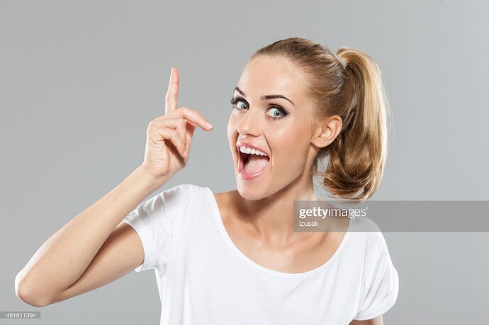 Woman-with-surprised-pointing-finger