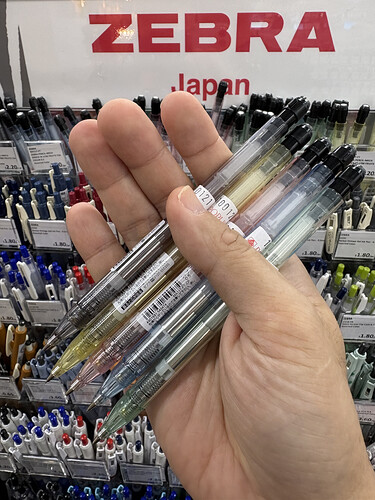 Zebra Knock Pencil Clear Tints.HEIC