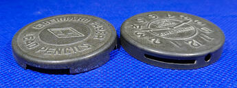 Clock Tin E Faber #3