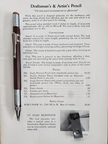 ALTENEDER PENCIL AND POINTER