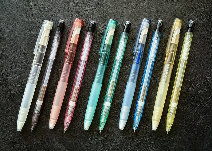 Zebra Knock Pencil x bLen Translucent 01
