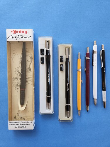 Early rOtring 2 mm's