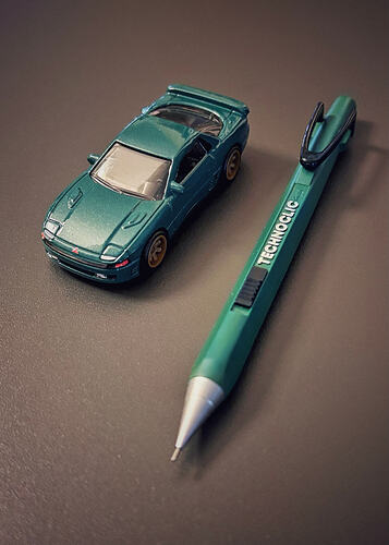 Mitsubishi 3000GT VR-4 (1994) x Pentel TECHNOCLIC PN105-D (1983) 01