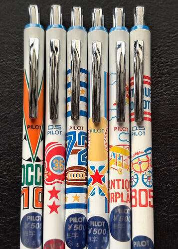 Pilot Showa Retro Graphics 02