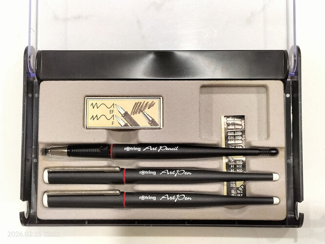 Rotring ArtPencil ArtPen x2 Set #
