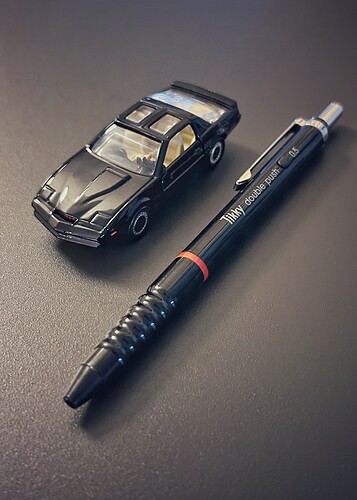 K.I.T.T. x rOtring Tikky Double Push 01