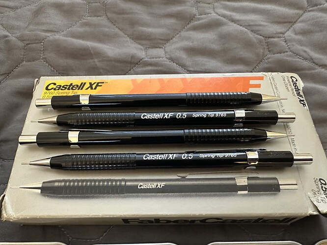 NOS Castell XF x4 in Box