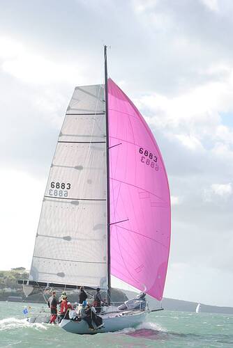 HG4 16-07-2016 One reef - 35kn wind - 19kn boatspeed