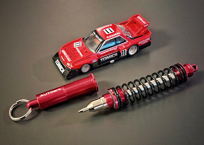 Hasemi Skyline GT-R Super Silhouette DR30 (1982) x AUTOart Design Suspension Pen 02