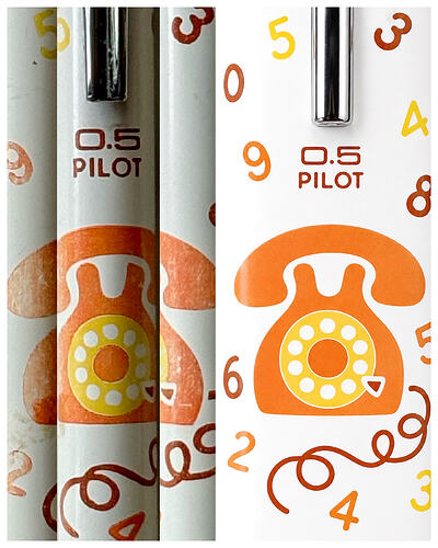 Pilot Showa Retro Graphics K