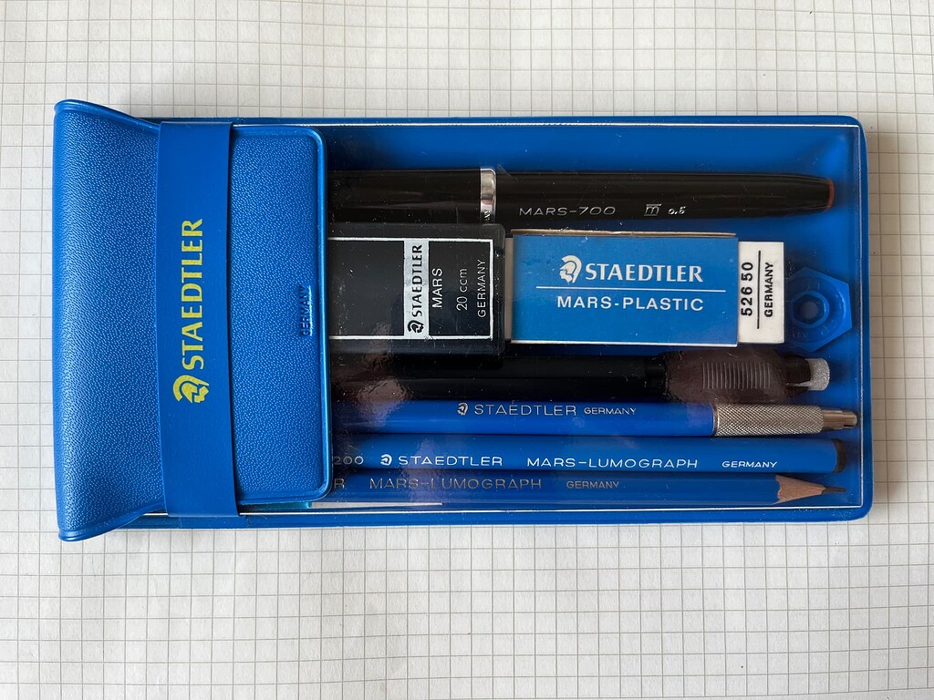 Staedtler Mars Drawing Kit - Collection Photos and Videos