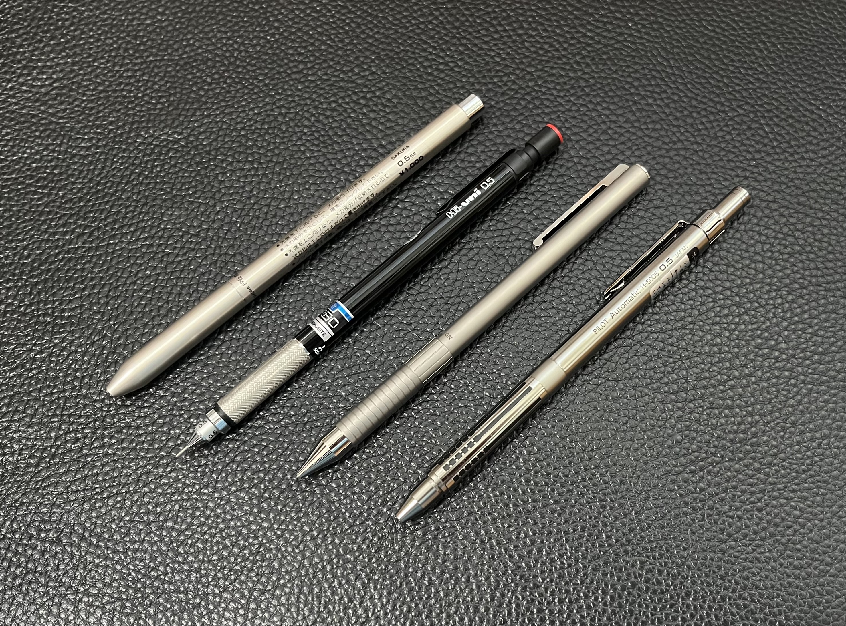 Free Matic, 5050, PD Classic, and H-5005 - Collection Photos and Videos -  Knockology - Mechanical Pencil Forum